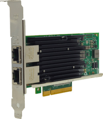 Intel X540-T2 Dual Port PCIe x8 10Gbps RJ-45 Netzwerk Adapter X540T2BLK