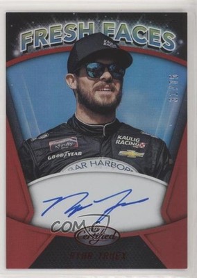 2018 Certified Fresh Faces Signatures Red 31/75 Ryan Truex #FFS-RT Auto fm0