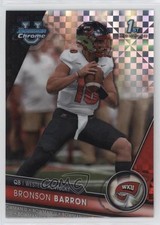 2023 Bowman U Chrome X-Fractor Bronson Barron #136 e5r