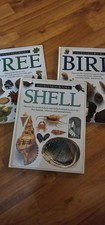 Lot of 3 Eyewitness Science Educational Books DK Books Shell,Tree, Bird