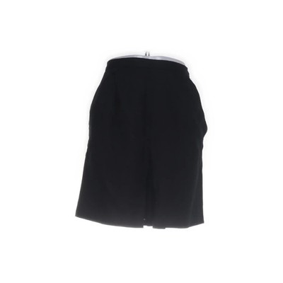 Sisley, Rock, Größe: 36, Schwarz, Wolle/Acetat/Viskose, Einfarbig, Damen #Tw3