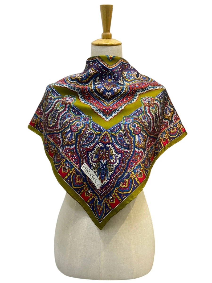 Saint Laurent with Vintage Scarves & Wraps for Women for sale | eBay