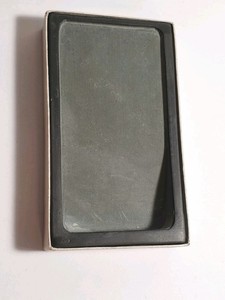 NICE Vintage Heavy Chinese Duan Ink stone carved rectangular shape 5' X 3'