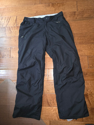E408 Women s Snowboard Ski Pants Snow Black Size LARGE