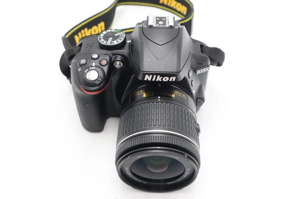 Nikon D3300 DSLR Camera 24.2MP with 18-55mm, Shutter Count 10848, REFURBISHED - Image 3 of 4