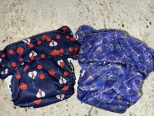 Lot Smart Bottoms Organic AIO Smart One 3.1 All In One Cloth Diaper + Dream 2.0