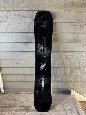 Black Burton 2022 Custom X 158W Snowboard