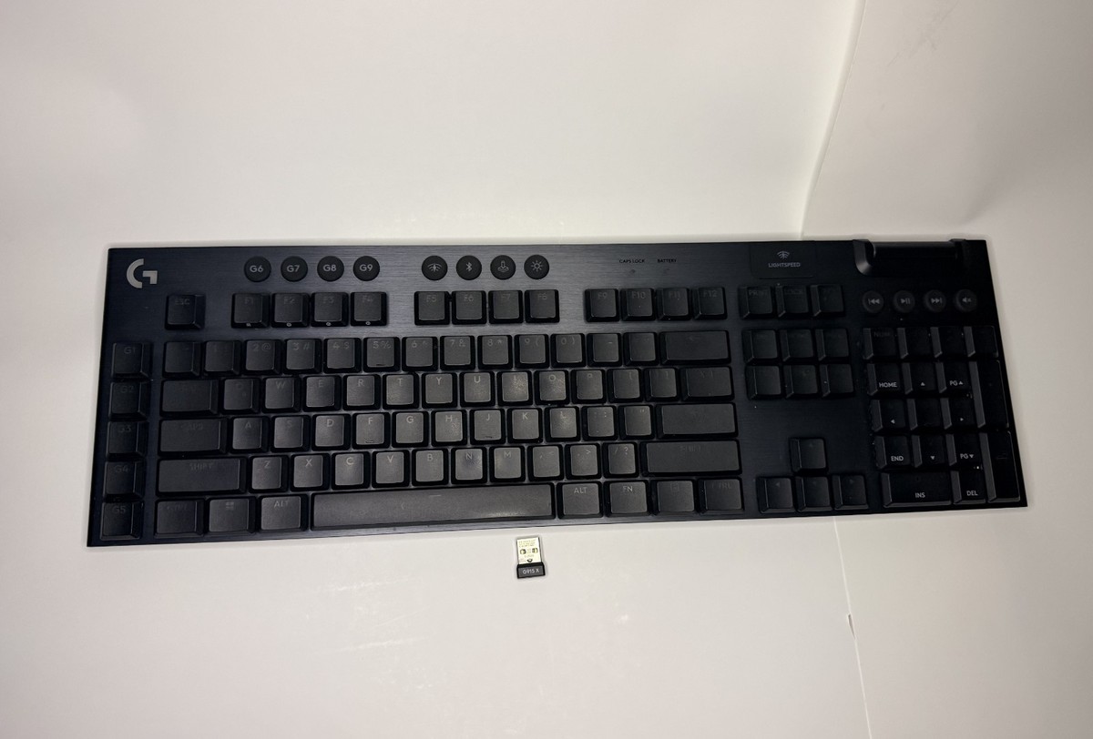Logitech - G915 X LIGHTSPEED Full-size Wireless Mechanical GL Red