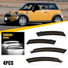 4PC Marker Side LED Light White 2nd For Cooper MINI R56 R55 R57 R58 R59 R60 R61