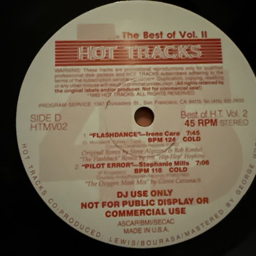 Best of Hot Tracks volume 2 vinyl RARE 2 LPs, Billy Jean, Flashdance, Madonna - Picture 15 of 19