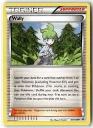Wally 94/108 XY - Roaring Skies Uncommon Trainer