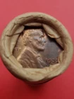1924-D LINCOLN WHEAT CENT 1937-D LINCOLN WHEAT PENNY COIN ROLL ENDERS BANKROLLED