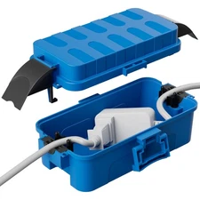 RESTMO Outdoor Electrical Box Waterproof IP54 Outdoor Outlet Box Extension Cords