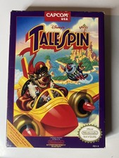 TaleSpin Nintendo Entertainment System NES Complete CIB +Protective Case