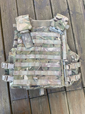 British Army Virtus Scalable Tactical Vest Medium MTP Plate Carrier Body Armour