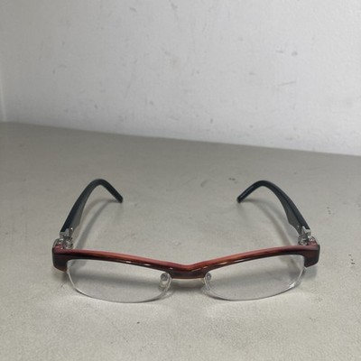 Tom Davies Eyeglasses TD175 Col. 489 Made in London 52-17-135 Red Black FRAMES