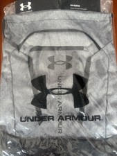 HUSTLE SACKPACK UNDER ARMOUR Gray Brand New