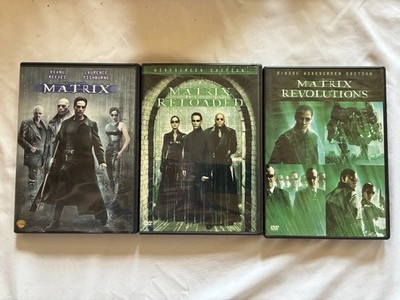 The Complete Matrix Trilogy DVD Collection 1-3. Keanu Reeves, Carrie Anne Moss