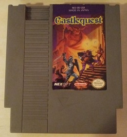 Nintendo NES 4-Game Lot. NARC.  CASTLEQUEST w/Map. T&C Surf. Disney Adventures.