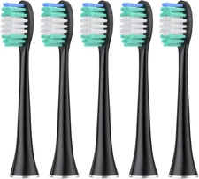 Replacement Toothbrush Heads Compatible with Adults AquaSonic Black Series Elect