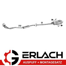 Auspuff für BMW 3er E36 316i 1.6 318i 1.8 Stufenheck 90-93 Auspuffanlage *4819