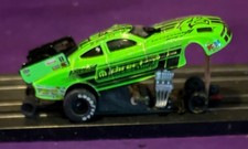 Tyco Tim Whitiker 2023 Funnycar,hoslotcar metal,TCRchassisW/guidePin,custom
