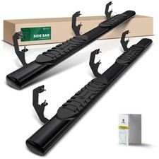 YHTAUTO 5 Inch Running Boards Side Steps Compatible with Chevy Silverado  GM...