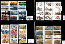 Timbres autoadhésifs de France, 5 séries complètes, 2 scans