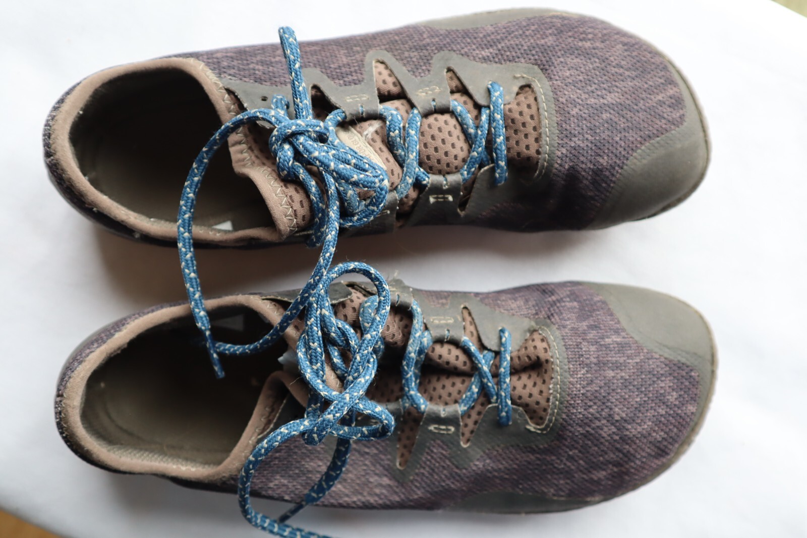 Sneakers da corsa con lacci grigio nero viola MERRELL J067207 Vapor Glove 10