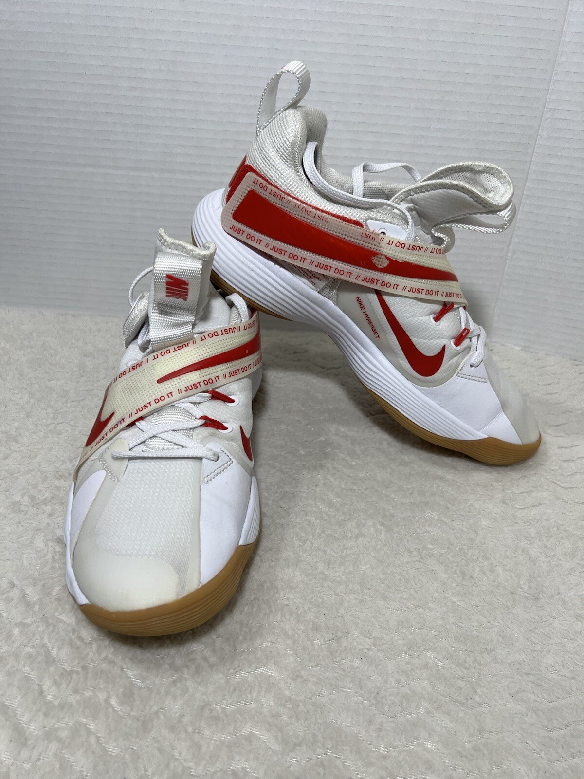 Nike React Hyperset Women Volleyball Gum Shoes White … Gem