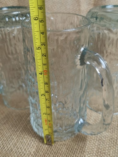 One Vintage Ravenhead Siesta Jarra de Vidrio Efecto Corteza 53/4 Ins 14,5 cm Alto - Imagen 6 de 9