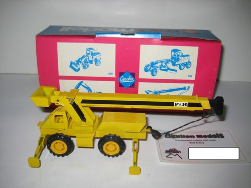 P&H 2-ACHS AUTOKRAN #266.14 GESCHA 1:50 OVP - Picture 2 of 2