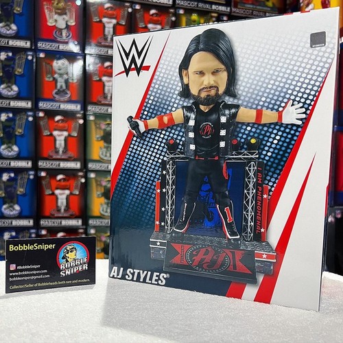 AJ STYLES "I Am Phenomenal" Wrestling WWE WWF Legend Exclusive Bobblehead - Picture 9 of 10