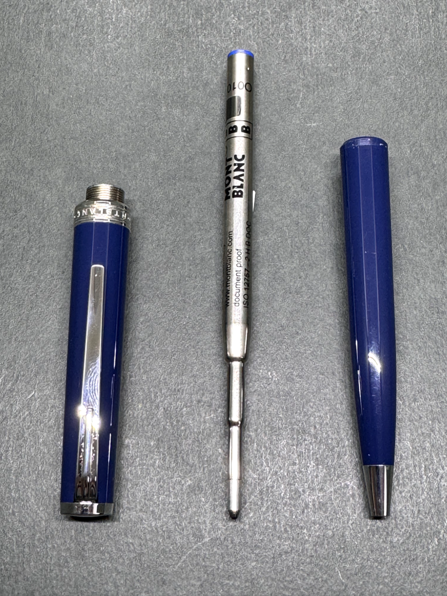 Near MINT] MONTBLANC Pix Collection Navy-Blue CT 114810 Twist
