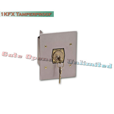 MMTC - 1KFX Exterior Tamperproof Open-Close Key Switch Flush Mount (Random)