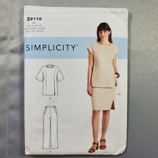 Simplicity Pattern S9115 Womens Skirt Pants Top 6 8 10 12 14 UNCUT