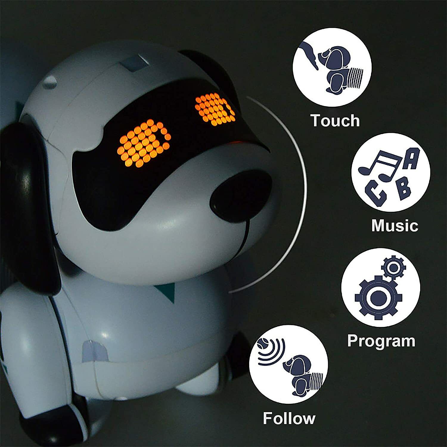 Image 21 - Robot Smart Puppy Dog Interactive Electronic Dog Toys RC Dachshund Pets Toy Gift
