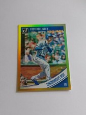 2018 Donruss UNANIMOUS ROY GOLD PRESS PROOF VARIATION #149 Cody Bellinger #D /99