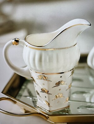 Anthropologie X The Met Stoneware Creamer Decaled Glazed 5''x4.5''x3'' New In Box