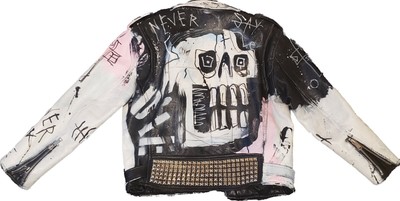 Never Ay Die Leather Jacket Lil Peep Authentic Rare 7 21 N D Benz Truck Ebay