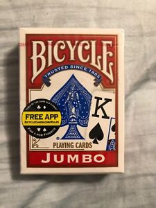 Pack Bicycle Large Print Playing Cards 4