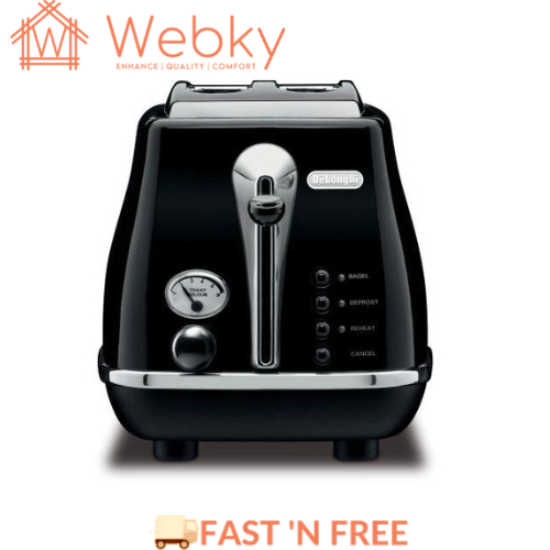 DeLonghi Icona Classic 2 Slice Toaster Black eBay