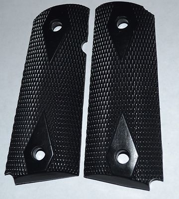 S&W Victory pistol grips pearl white plastic +Buffalo nickels