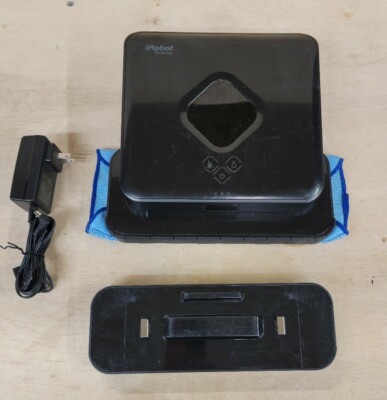 Braava 380 Black Mopping Robot Cleaner Includes Cradle & Charger