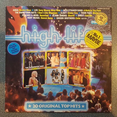 High life  20 original Top Hits    LP Schallplatte