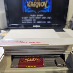 Karnov (Nintendo Entertainment System, 1987) Game Cartridge - Tested