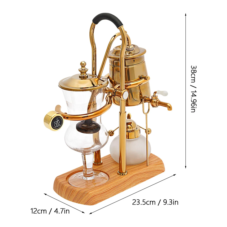 Siphon Coffee Machine Vacuum Coffee Maker Belgian Siphon Coffee Maker Set - Image 2 of 4