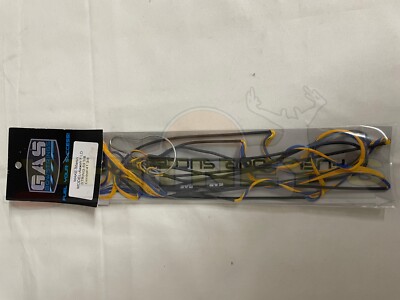 New Other - Gas BowStrings for a Martin Axxon 7 LD - Blue/Orange
