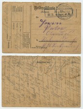 97204 - Feldpostkarte - 17.1.1916 nach Salmsdorf