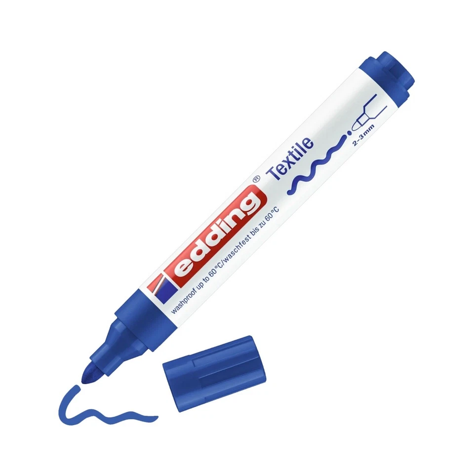EDDING 4500 TEXTILMARKER BLAU TEXTIL-MARKER NEU